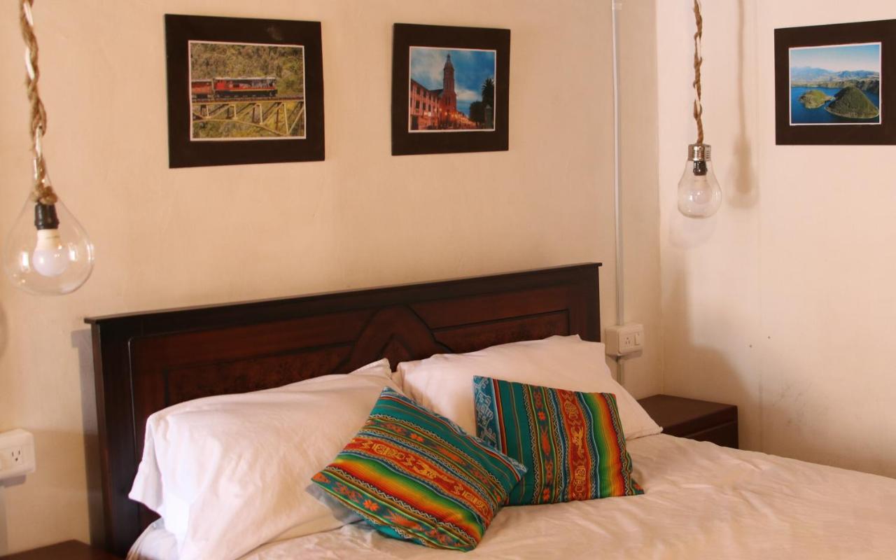 Hospedaje Los Ponchos Otavalo Eksteriør bilde