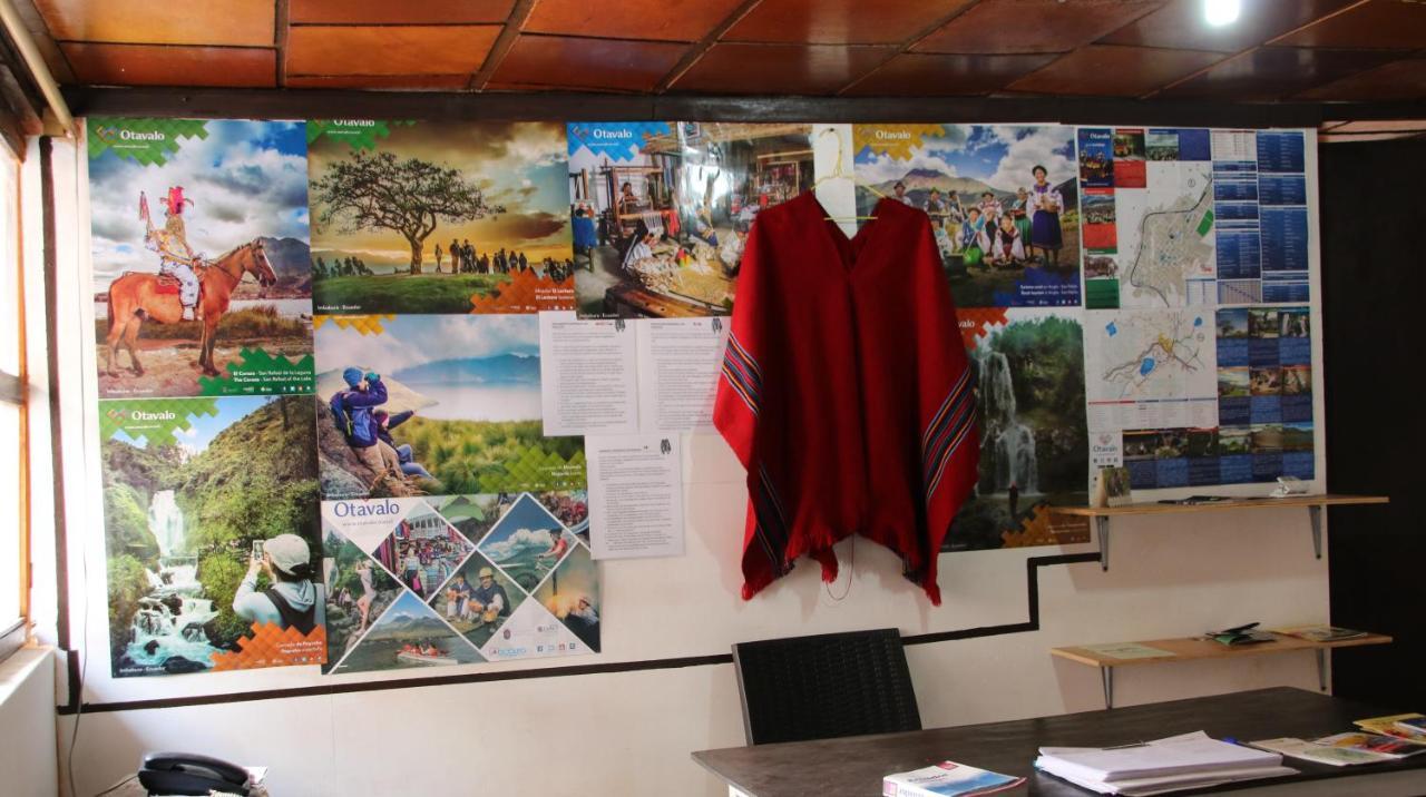 Hospedaje Los Ponchos Otavalo Eksteriør bilde