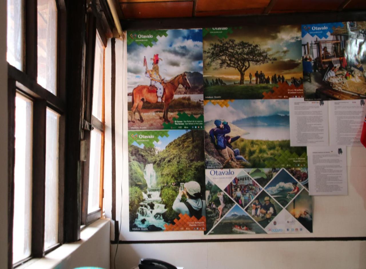 Hospedaje Los Ponchos Otavalo Eksteriør bilde